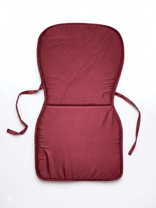 Garden Chair Cushion with Backrest Terracotta 42x77cm