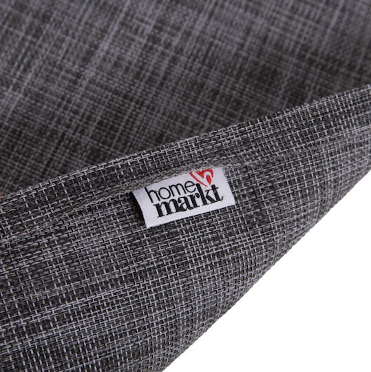 HomeMarkt Waterproof Fabric for Deckchair Gray 40x110cm