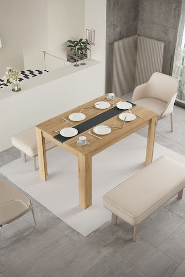 Dining Room Table Wooden Scandinavian 120x80x73.8cm