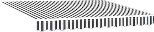 vidaXL Τεντόπανο Γκρι 2x3.5m