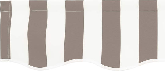vidaXL Gray Markisenstoff 3x4.5m
