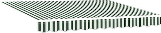 vidaXL Τεντόπανο Πράσινο 2.5x3m
