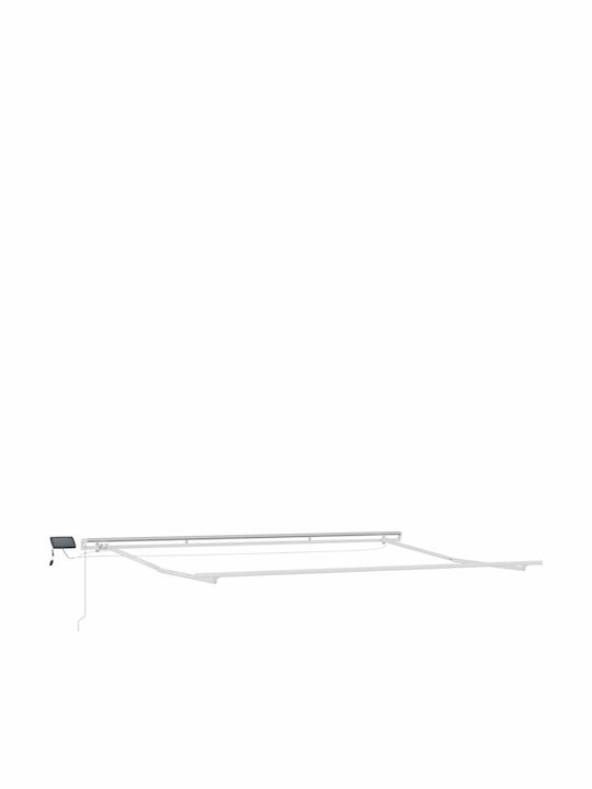 vidaXL Тента Тераса С LED Зелена 5x3.5m