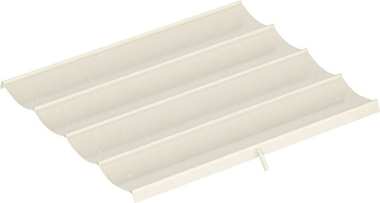 Outsunny Acoperiș Pentru Foișor Bej Cu Strat PU 2.85x2m