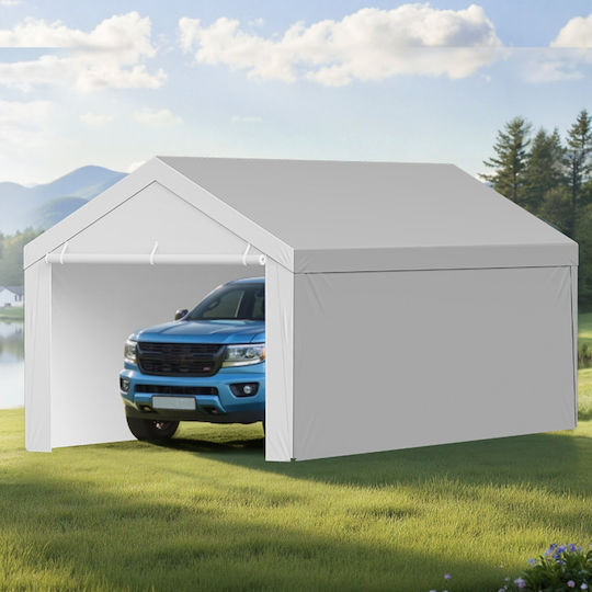 Vevor Κάλυμμα για Κιόσκι Γκρι με Επίστρωση PU 3.6x6m