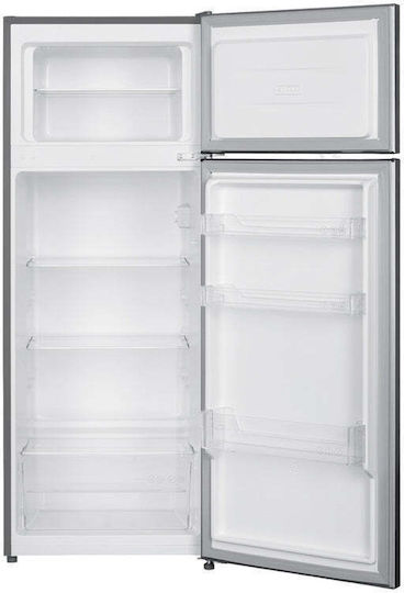 Beko Ψυγείο Δίπορτο 243lt Υ143xΠ54.5xΒ55.5εκ. Ασημί RDSO206K40SN