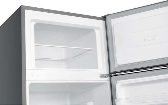 Beko Ψυγείο Δίπορτο 243lt Υ143xΠ54.5xΒ55.5εκ. Ασημί RDSO206K40SN