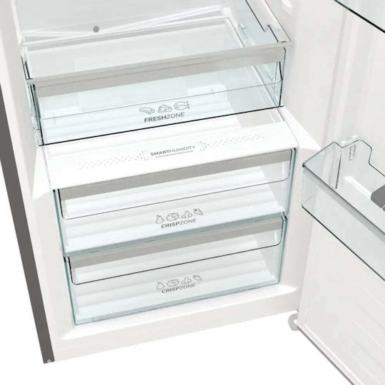 Gorenje Kühlschrank für Lagerung 398Es H185xB59.5xT66.3cm. Inox R619EAXL6
