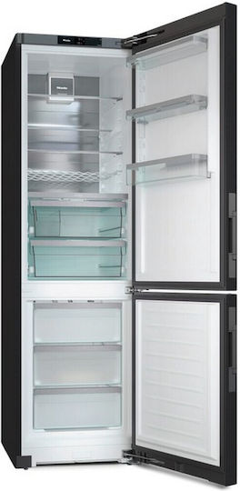 Miele 362лт NoFrost В201.5xШ60xД68.2см. Черен KFN 4898 AD