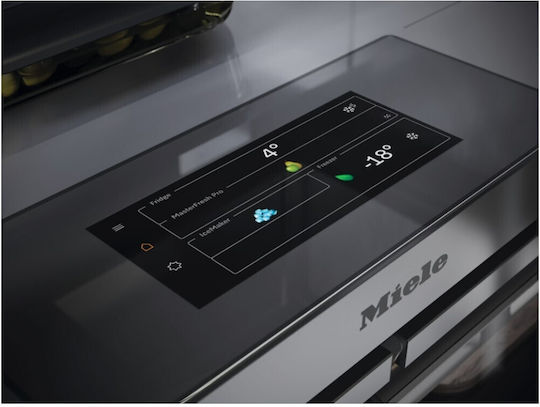 Miele Frigider-congelator Încorporabil 476l NoFrost Înălțime 212.3 x Lățime 75.6 x Adâncime 60.8 cm Gri MasterCool