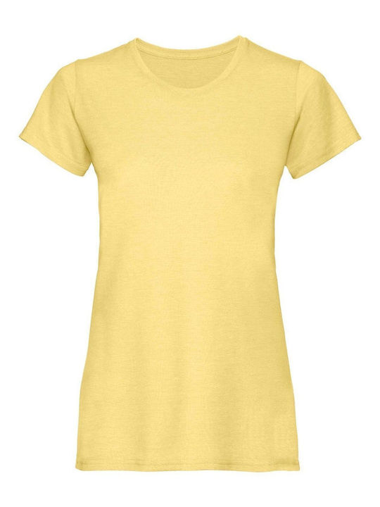 Russell Europe Γυναικείο Διαφημιστικό T-shirt Κοντομάνικο σε Χρώμα