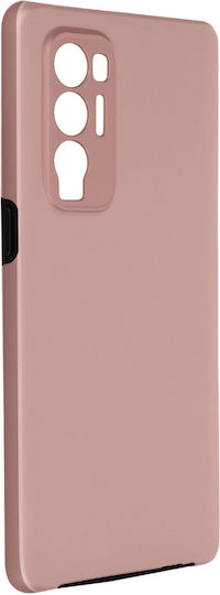 Avizar 360 Case Oppo Find X3 Neo Flexible Front & Rigid Back Champagne Pink