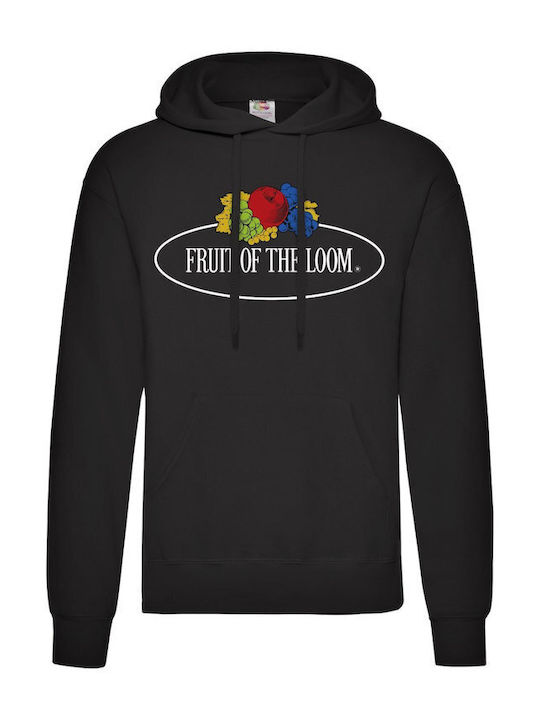 Fruit of the Loom Unisex T-Shirt Schwarz