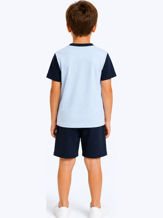 Join Pijama Copii De Vară Bleu