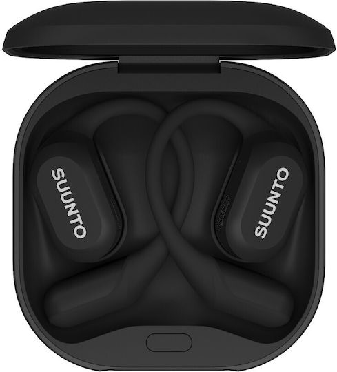 Suunto Spark Open Ear Bluetooth Безжични Слушалки с Устойчивост на Изпотяване и Калъф за Зареждане Черни