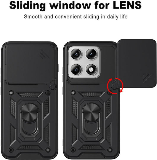 Case Motorola Edge 70 Pro Camera Protection Magnetic Ring Set Sticker Camshield Blue