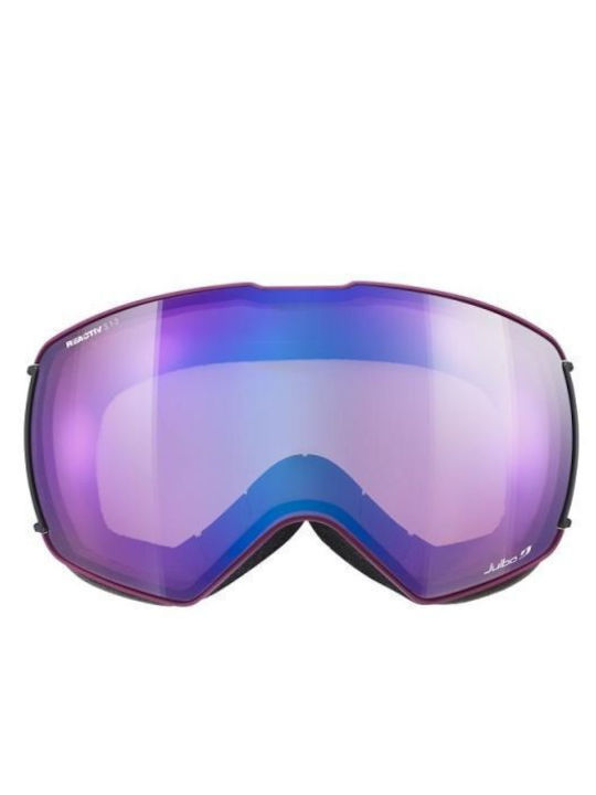 Julbo Μάσκα Σκι & Snowboard Ενηλίκων Μαύρη με Φακό Φωτοχρωμικό σε Μαύρο Χρώμα