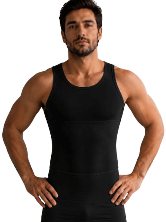 Kal-tsa Corset Modelator Fără Cusături Negru