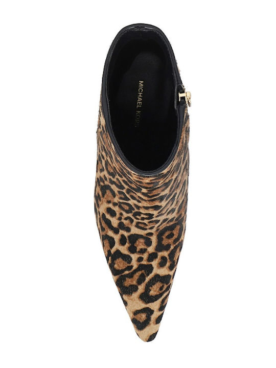 Damen Stiefeletten mit Absatz Rosa