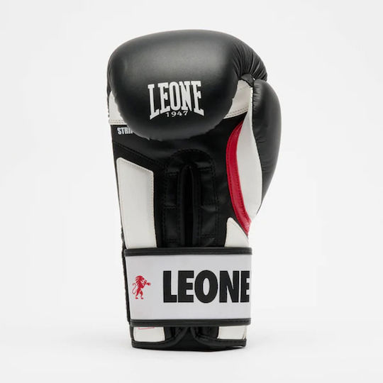 Leone 1947 Боксови Ръкавици от Синтетична Кожа за Състезание Черни