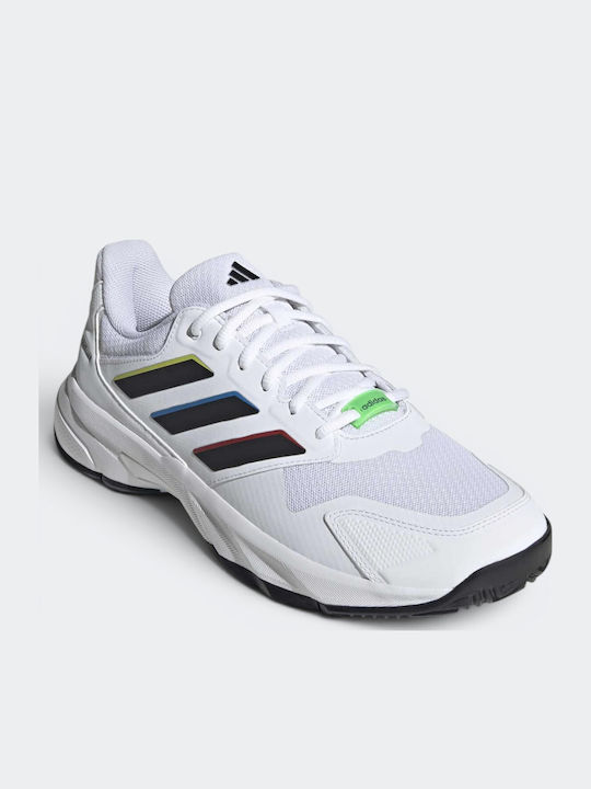adidas Courtjam Control 3 Ftwr Мъжки Обувки За Тенис Бели