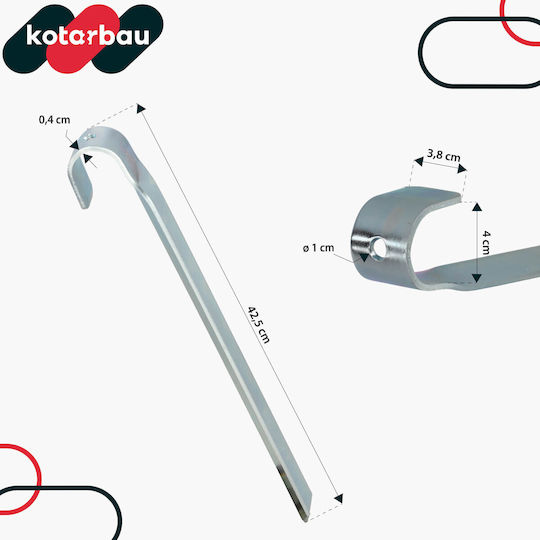 Kotarbau Trampoline Fixing Anchors 8 Pieces