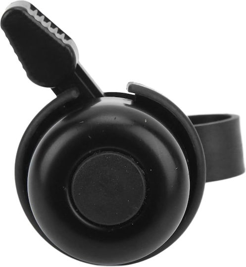 Black Aluminum Bicycle Bell Loud 33mm