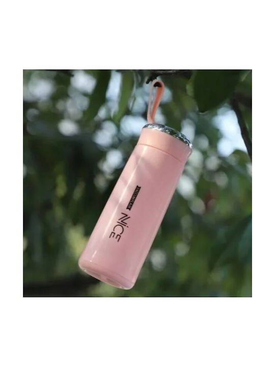 ecarla Ecarla Wasserflasche 400ml Rosa