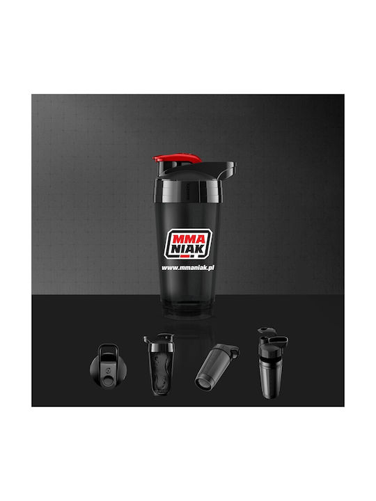 Mmaniak Shaker Πρωτεΐνης 700ml Πλαστικό Μαύρο