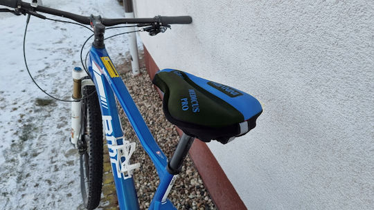 Koanni Fahrradsattel Blau mit Gel