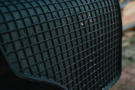 Front Rubber Car Mats Universal Ssangyong Kyron Suv 2005-2014