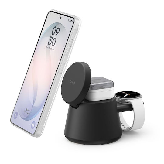 Belkin Kabelloses Qi2-Ladegerät 25W Schwarz (UltraCharge)