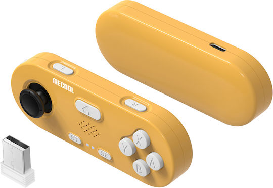 Mecool KidzMove GM2 Ασύρματο Gamepad Κίτρινο