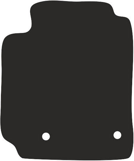 Polyamide Driver Mat Toyota Yaris Verso Minivan 1999-2005 Rubberized Driver Mat