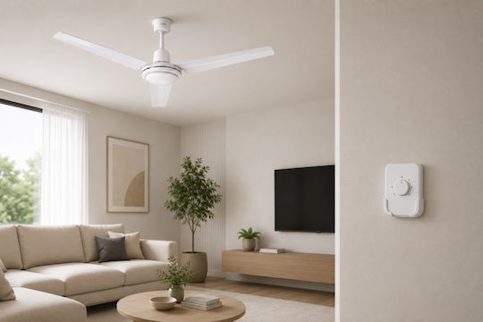 Gruppe Commercial Ceiling Fan 75W 142.24cm FLC-1400