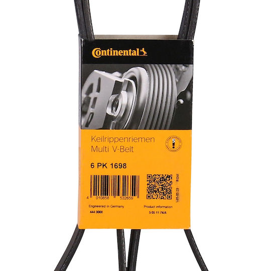 Contitech 6 Pk 1698 Multi-rib Belt