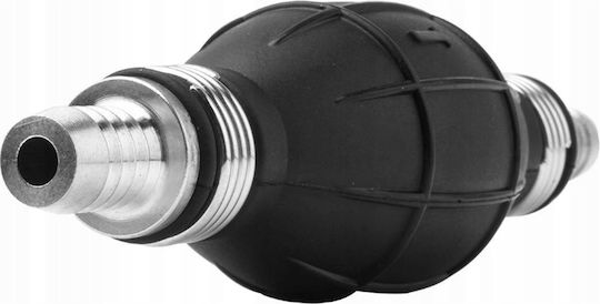 Manuelle Kraftstoffpumpe Mit Gummiblase Ventil 8 Mm Silver