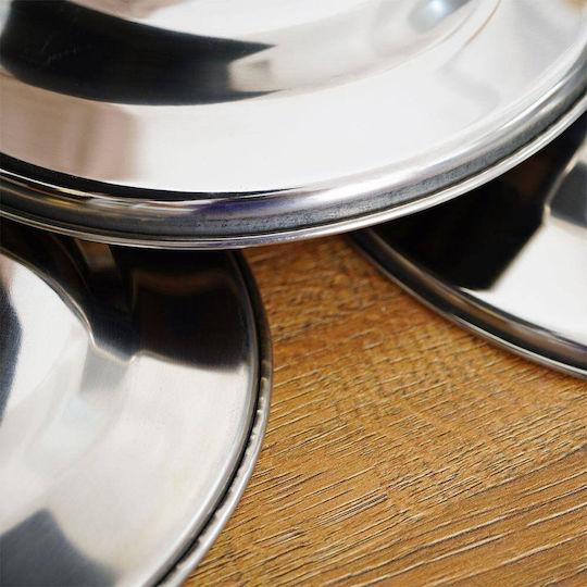 Excellent Houseware Metallic Serving Tray 3 Pieces
