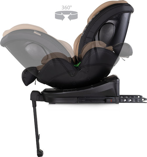Chipolino Hypnotic Plus Καθισματάκι Αυτοκινήτου i-Size με Isofix Λατέ 0-36 kg