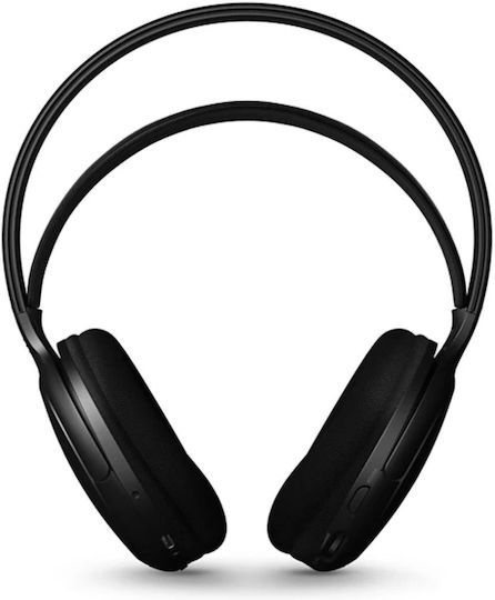 Philips SHD6000BK/12 Ασύρματα Over Ear Ακουστικά Μαύρα