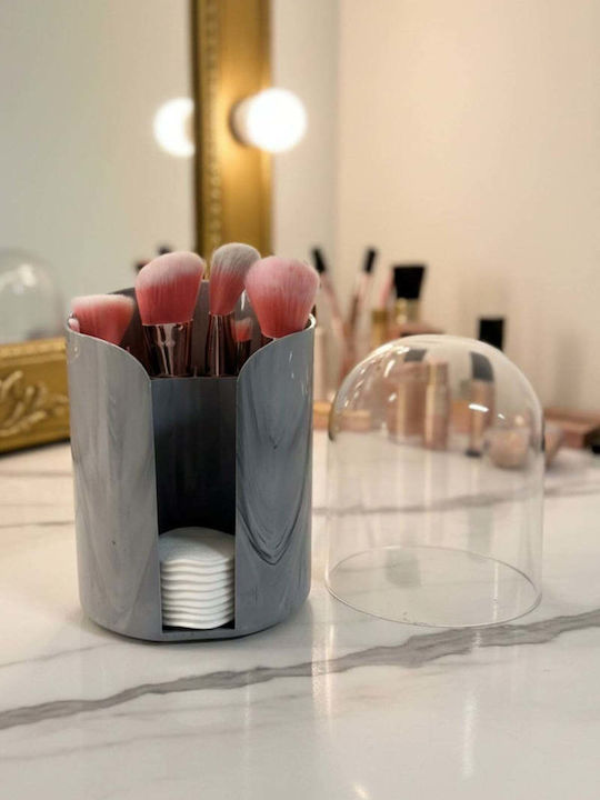 SteweHome Make-up Zubehör Bürsten Dekoratives Marmor Grau