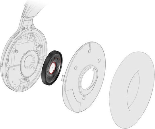 Philips SHD6000BK/12 Ασύρματα Over Ear Ακουστικά Μαύρα