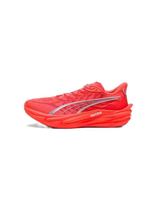 Deviate Nitro Ανδρικά Αθλητικά Παπούτσια Running Red / Silver