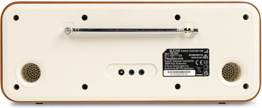 Audizio SOSPA1341 Επιτραπέζιο Ραδιόφωνο με Bluetooth Creme