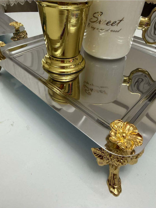 SteweHome Stainless Steel Bed Tray 3 Pieces