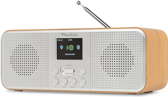 Audizio SOSPA1342 Επιτραπέζιο Ραδιόφωνο με Bluetooth Creme