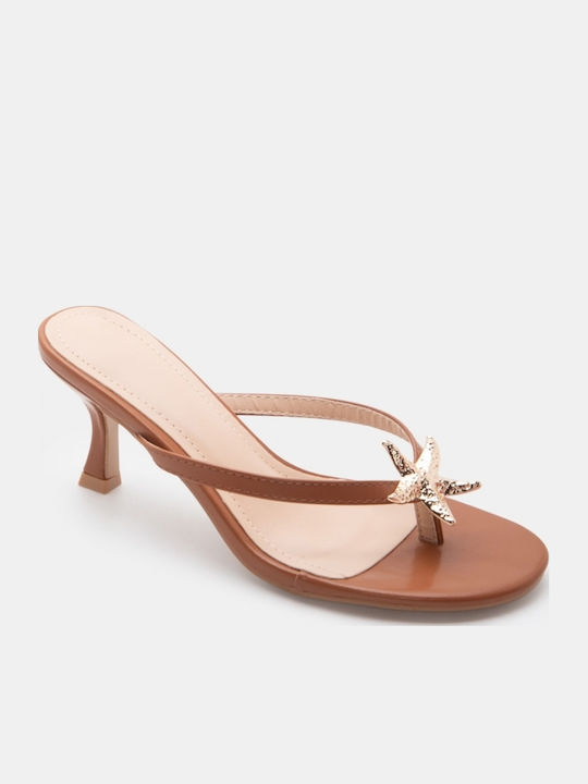 Sandale Elegante Damă Maro