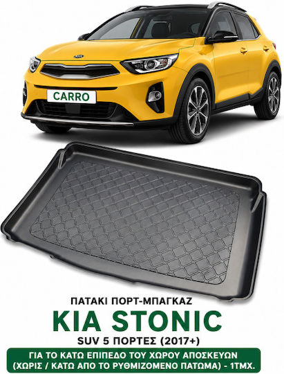 Aristar Trunk Mat Tray Type for Kia Stonic 2017+ Black