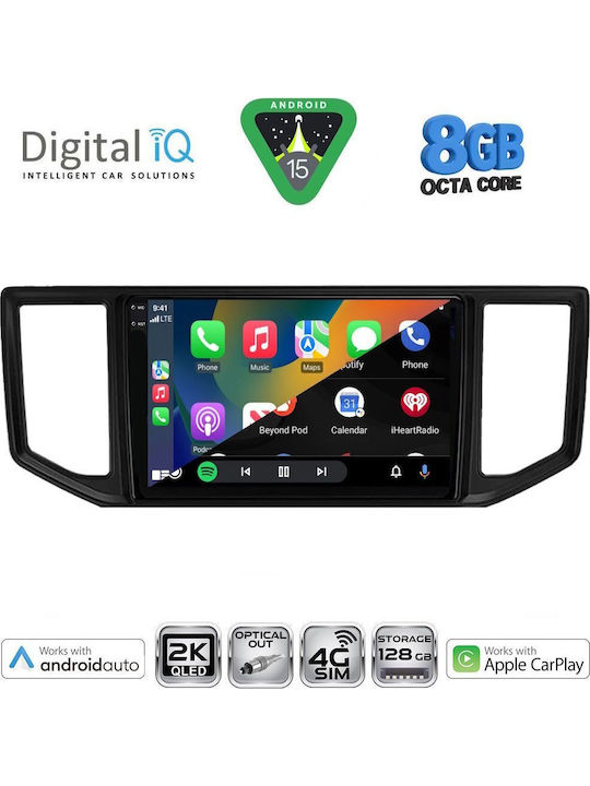 Digital IQ Car Audio System for Volkswagen Crafter 2017 (Bluetooth/USB/WiFi/GPS/Apple CarPlay/Android Auto) with 10" Touch Screen