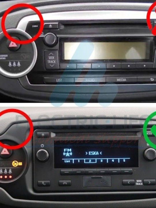 Digital IQ Car Audio System for Toyota Yaris 2015-2020 (Bluetooth/USB/WiFi/GPS/Apple CarPlay/Android Auto) with 9" Touch Screen